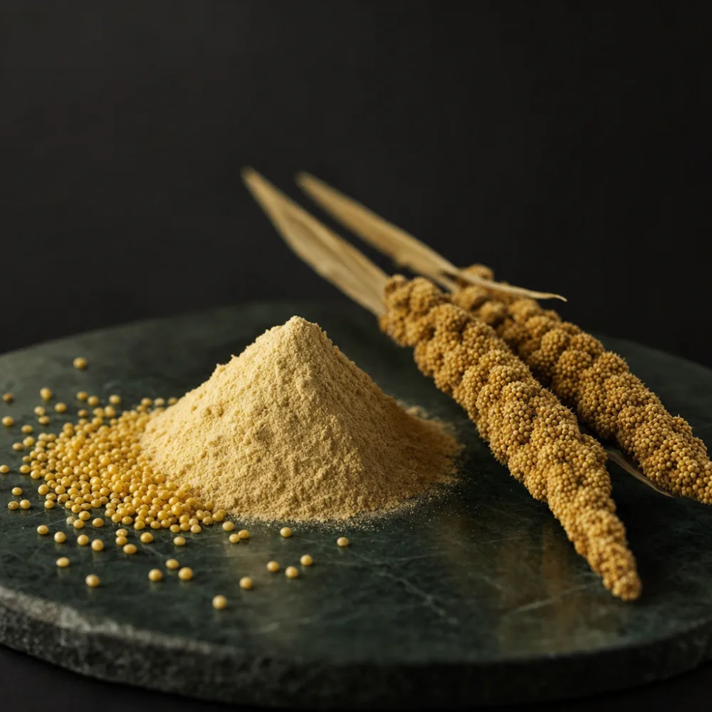 Visual editoriale dell'ingrediente Miglio E.S.